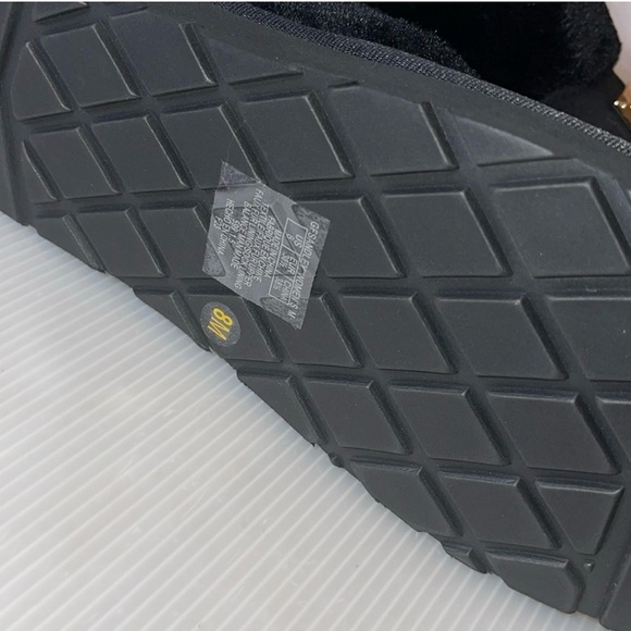 AND Black Women's Slippers with Fur Trim - Picture 5 of 6